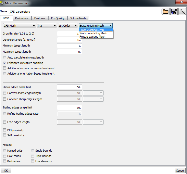 ANSA Meshing Parameters Setting