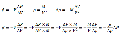 Bulk Modulus Formula