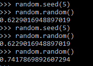 Seed in Random Number - Python