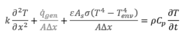 explicit OneD Radiation