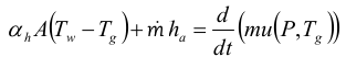 filling Process Equation