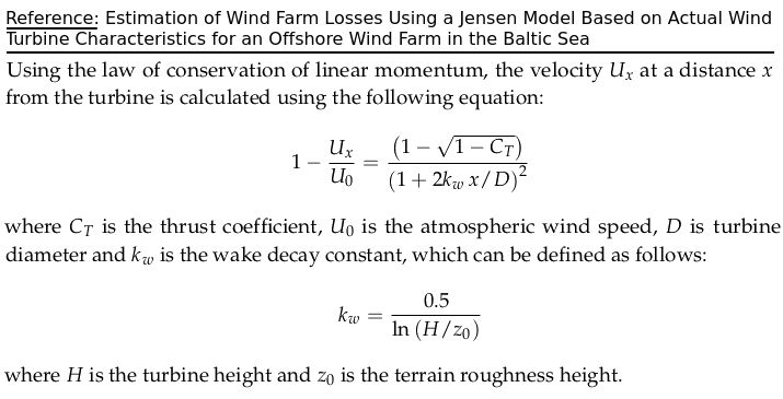 Wake-Jensen-Formula