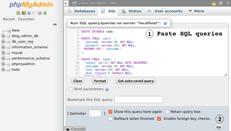 Copy Paste SQL Queries